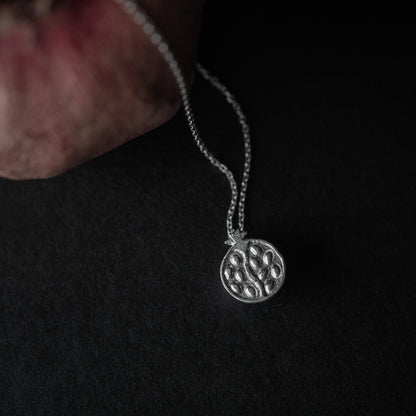 Pomegranate Pendant made from Silver inspired by Hades & Persephone Mythos