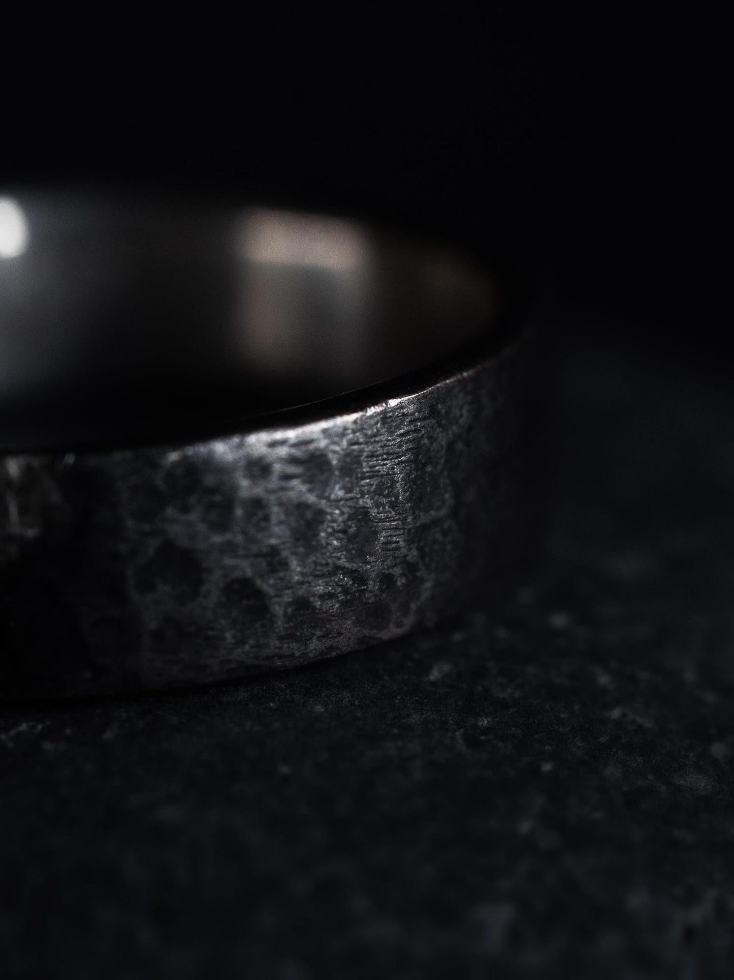 Silver & Gold Lode Ring "The Veined Scar"