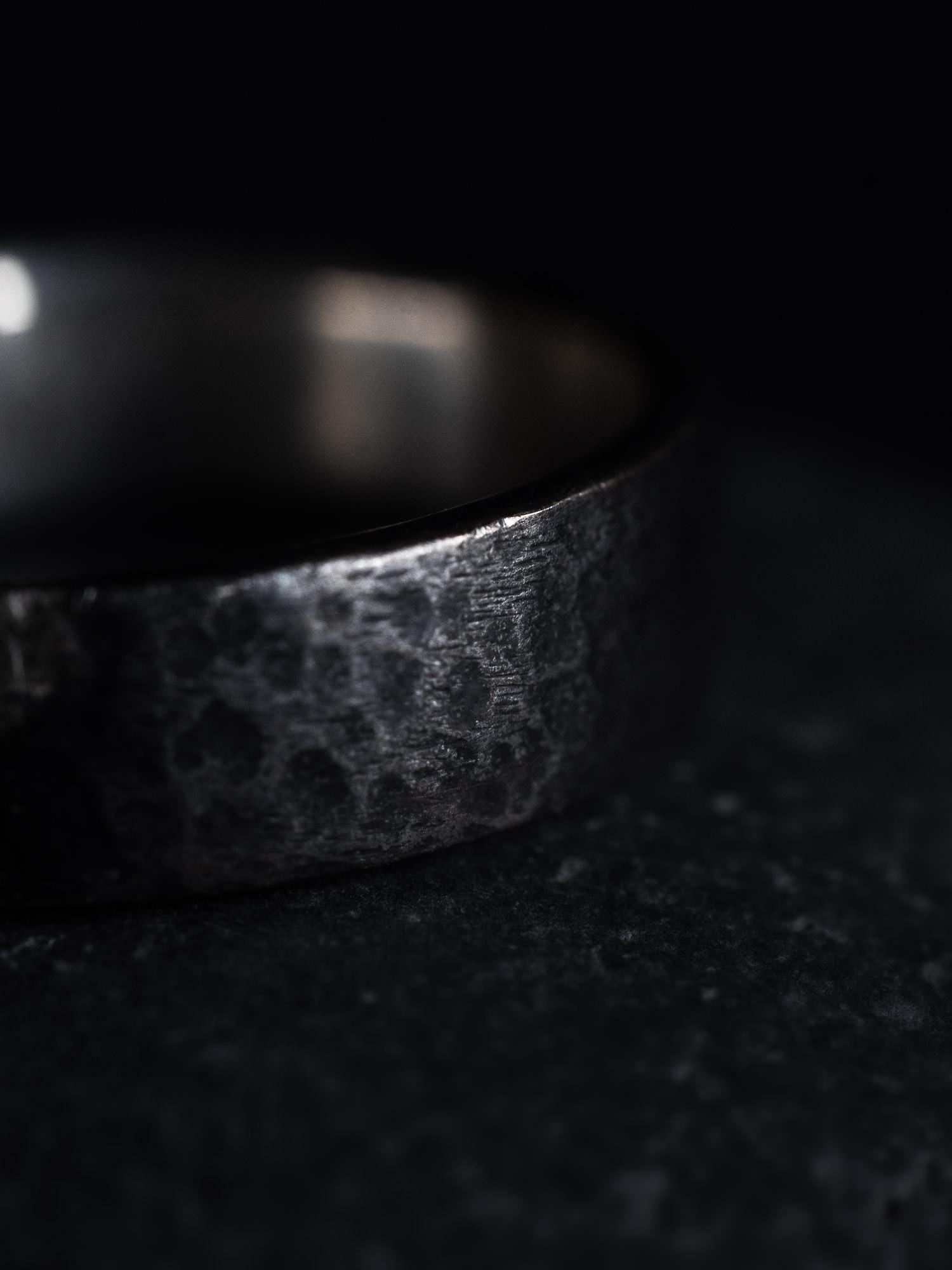 Silver & Gold Lode Ring "The Veined Scar"