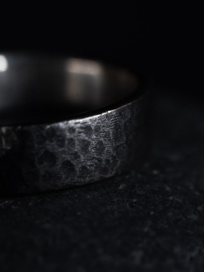 Silver & Gold Lode Ring "The Veined Scar"